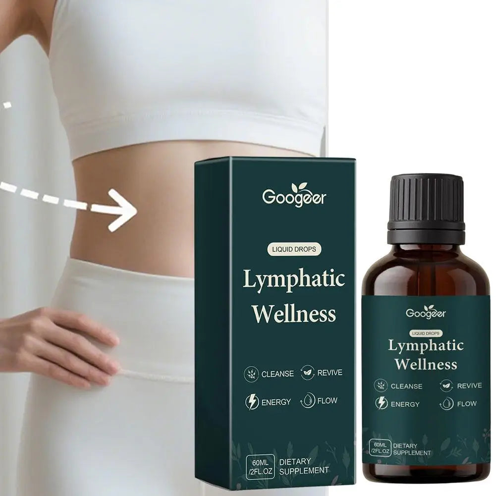 Lymphatic Drainage Drops 2000mg Herbal Blend with Elderberry Echinacea Dandelio Supports Lymphatic Drainage, Immune System