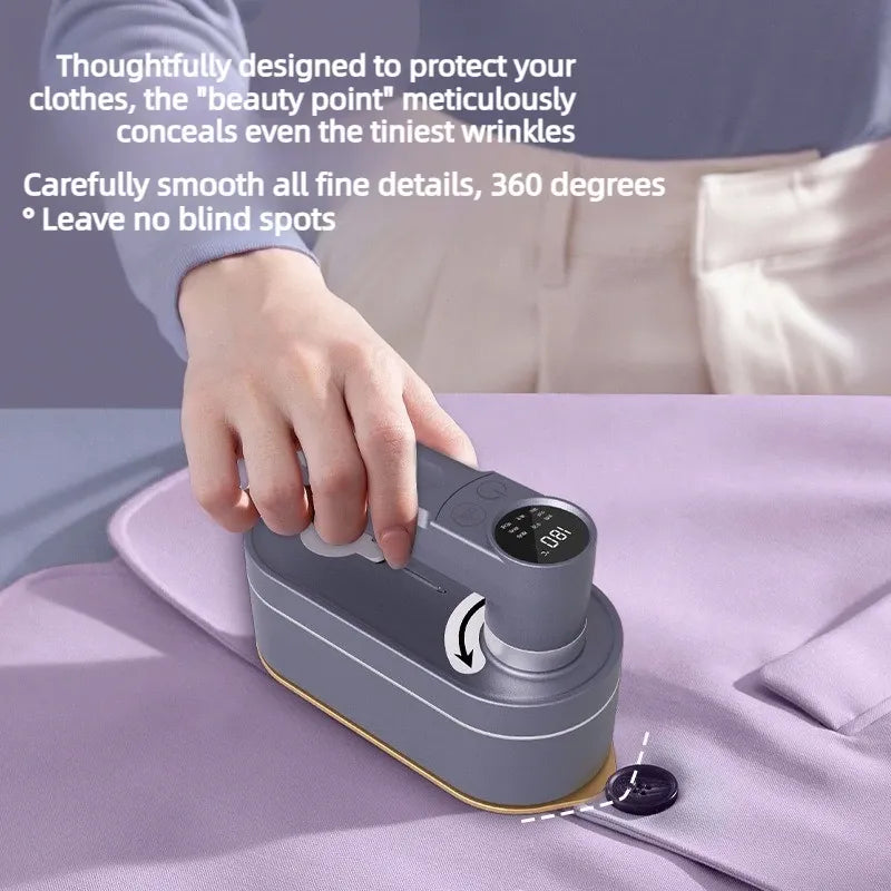 Tidesmit 1200W Portable Steam Iron with Digital Display