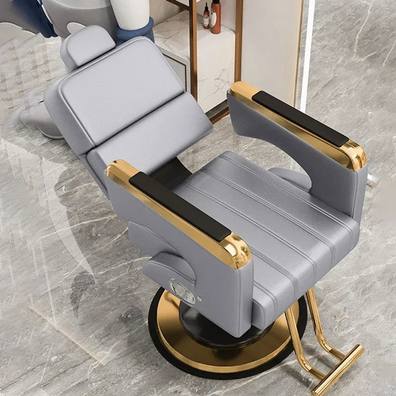 Professional Hydraulic Barber Chair Reclining Salon Seat - Tidesmit Massage Chairs Style18 China Mainland Tidesmit