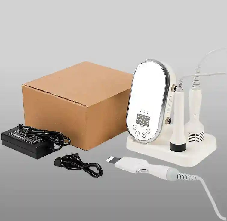 RF Skin Tightener Facial Massager | Ultrasonic Wrinkle Tool with Heat Eye Massage Instrument Tidesmit
