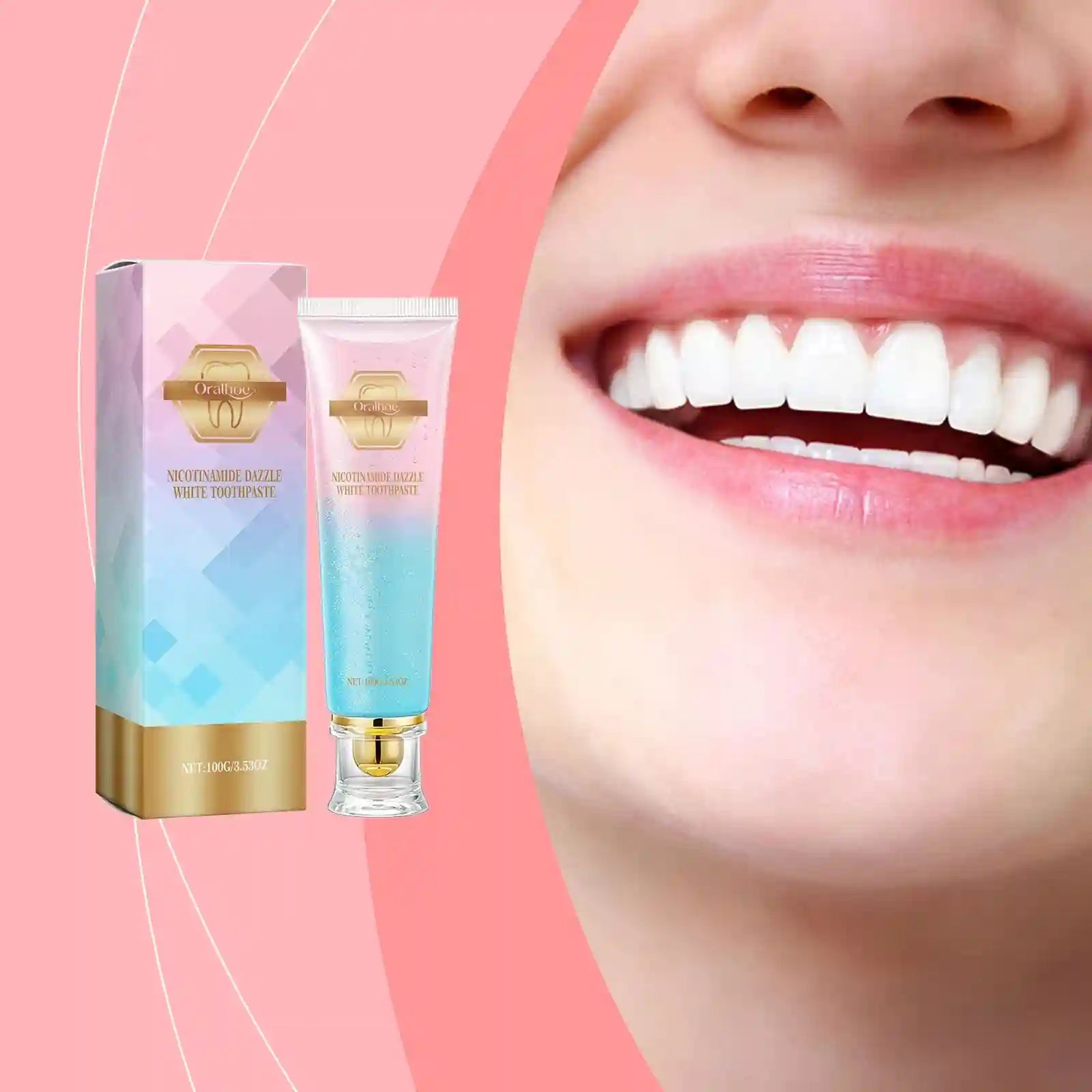 Tidesmit Niacinamide whitening toothpaste for removing dental stains and refreshing breath
