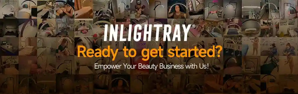 Half-Moon LED Beauty Light - Adjustable Table Lamp for Lash Artists Tidesmit