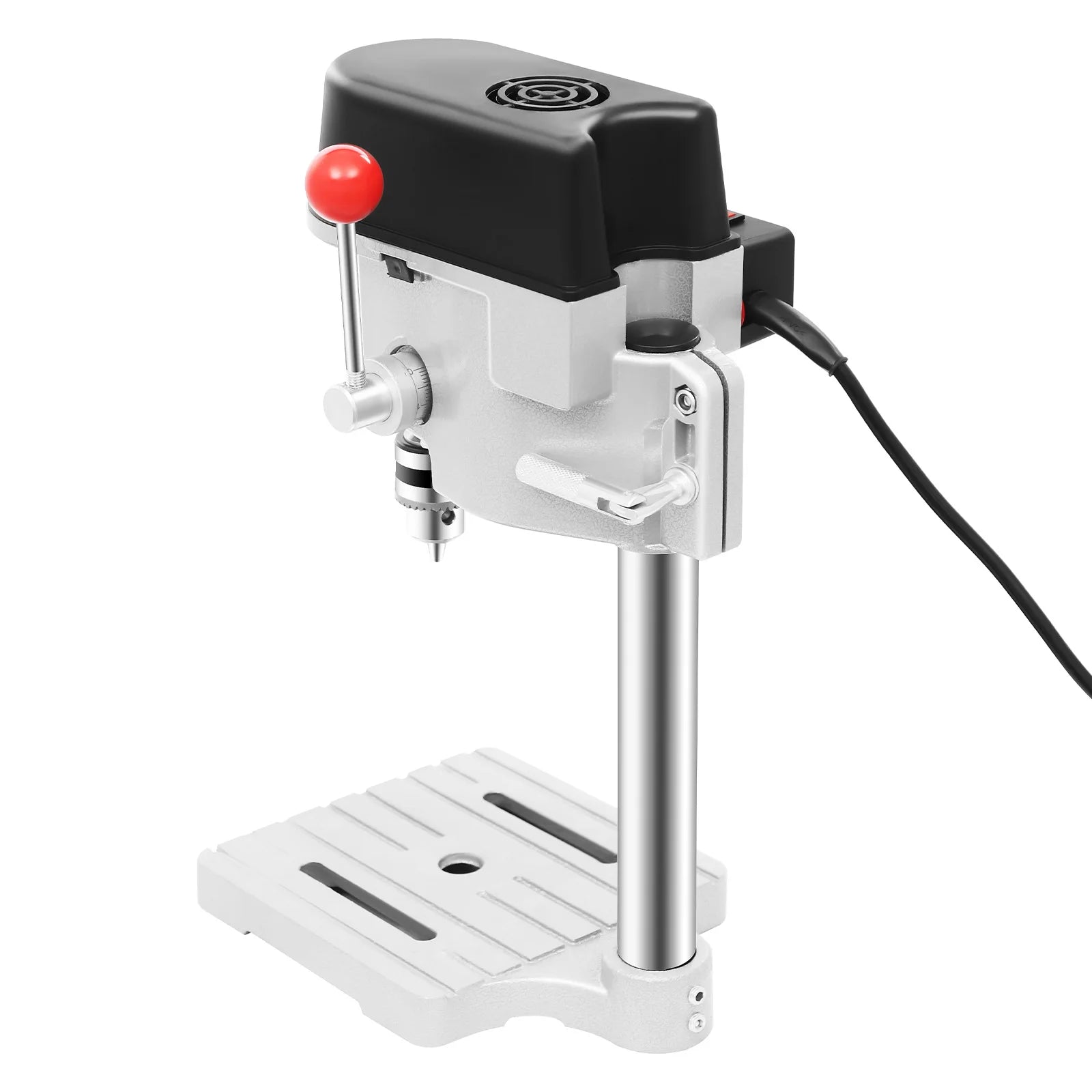 340W Portable Bench Drill Machine Mini Table Drilling Tool Electric Bench Drill Press 220V for DIY Iron Wood Plastic Board
