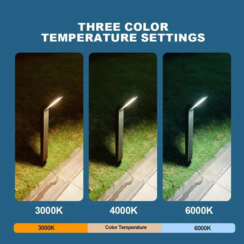 Solar Outdoor Lights Solar Garden Light LED Landscape Lighting IP65 Waterproof Pathway  Lawn Lamp Decor for Walkway Patio Yard