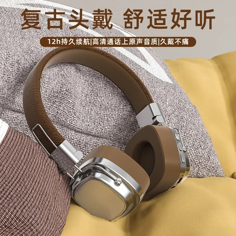 Wireless Headphones with Retro HIFI Sound - Tidesmit C Model Tidesmit