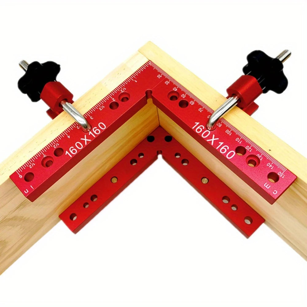 3/6pcs 90 Degree Positioning Squares Right Angle Clamps - Corner Clamps for Woodworking Tools, Right Angle Clamp, Drawers