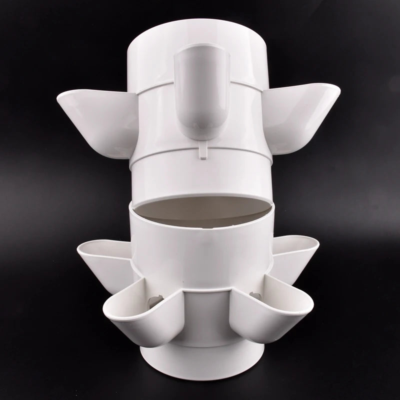 Hydroponic Growing System Garden Garden Indoor Balcony Vertical Tower Planters Soilless Culture Vegetable Grow Pot Kit DIY