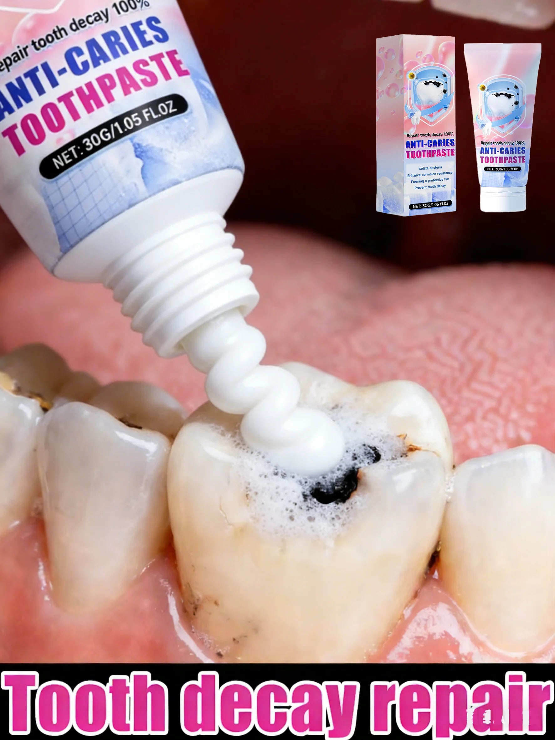 Tidesmit 2026 Rapid Repair teeth whitening gel for soothing tooth discomfort and restoring enamel health
