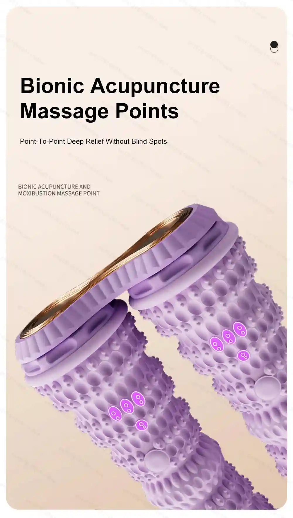 Massage Ball Foot Roller for Plantar Fasciitis – Deep Tissue Set Massage Roller Tidesmit