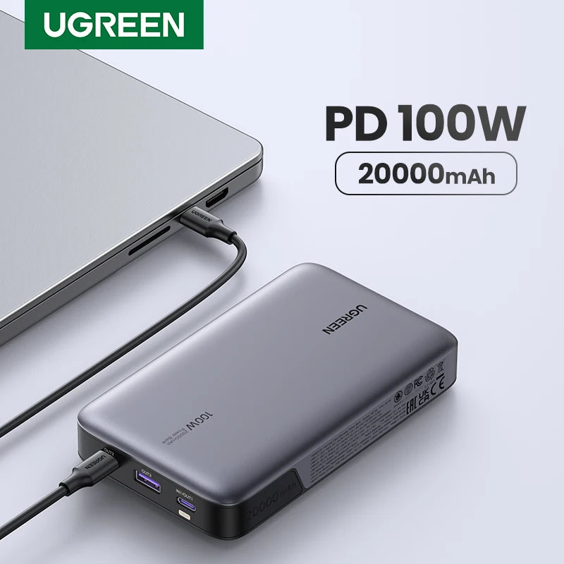 Tidesmit 145W Fast Charging Power Bank 25000mAh for MacBook Pro 20000mAh Tidesmit