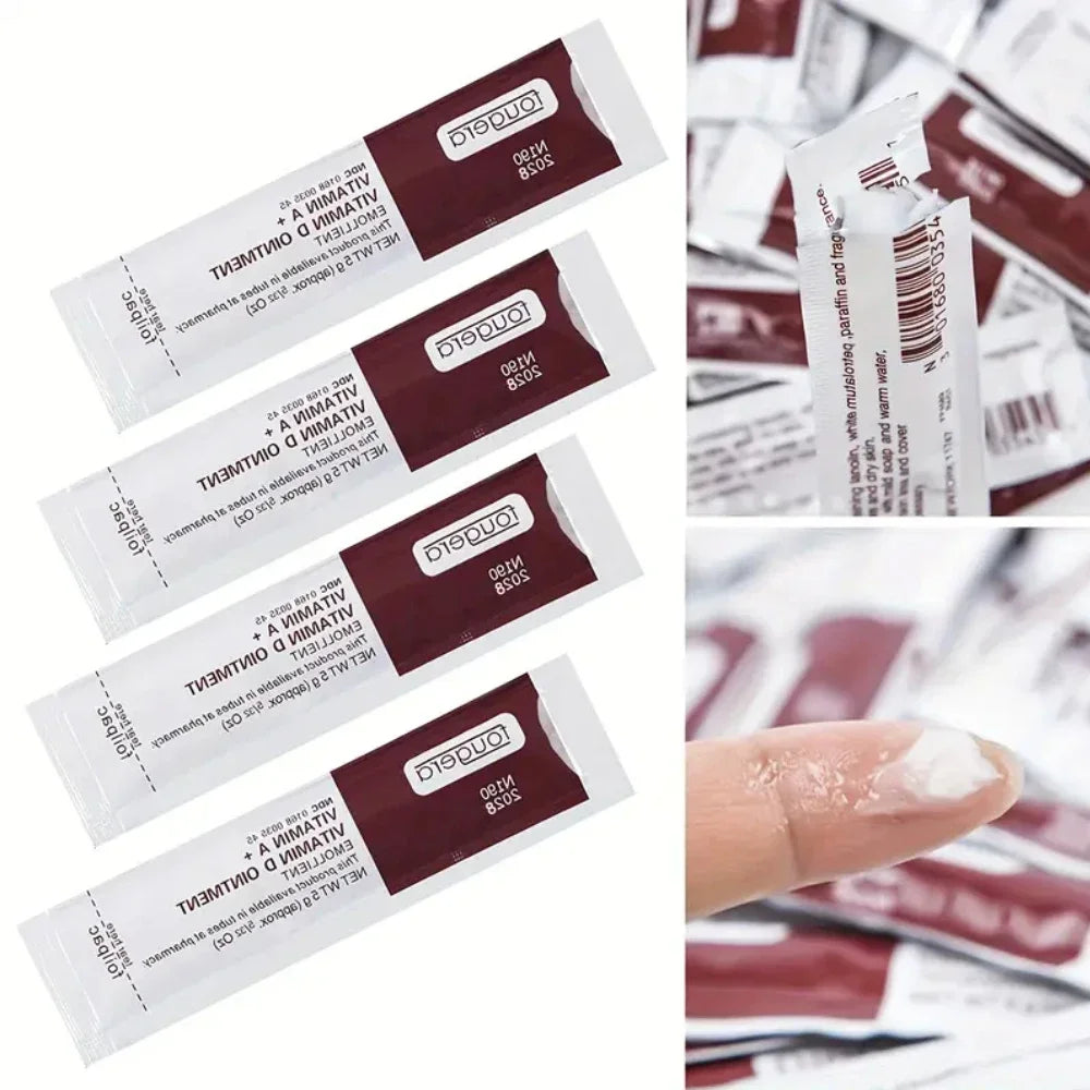 20/50/100/200pcs Fougera Vitamin Ointment A&D Tattoo Repair Cream Gentle Post-Tattoo Healing Supplies Tattoo Skin Care Must-Have