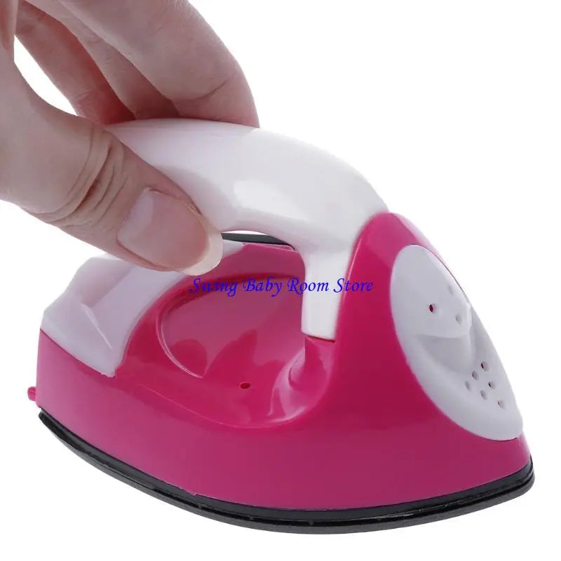 Tidesmit K1AD portable mini heat press iron machine for clothing crafts and patches compact 3.9 inch heating plate