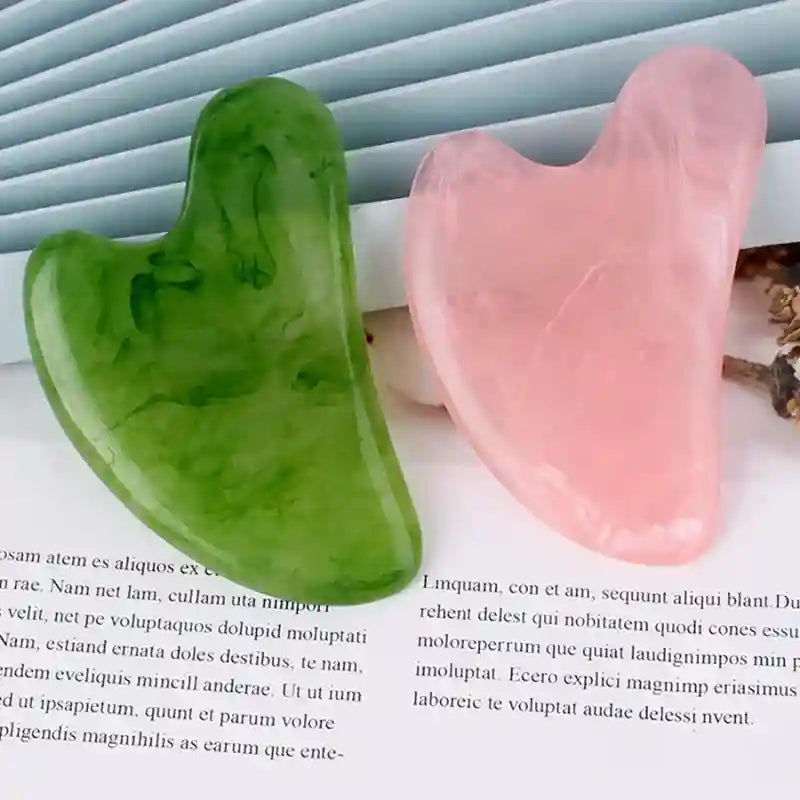 Gua Sha Facial Massage Tool - Natural Beeswax Eye Massager Eye Massage Instrument Tidesmit