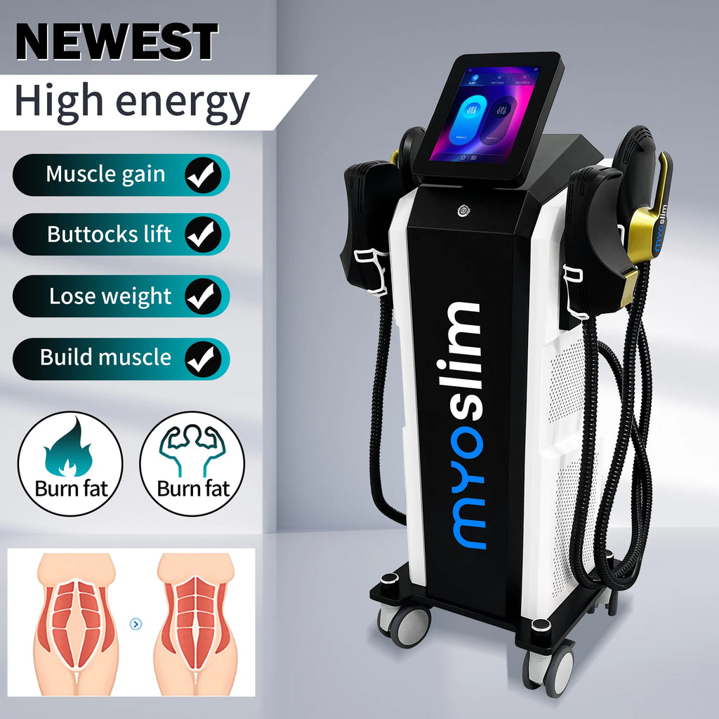 EMS Muscle Sculpting Machine | 6500W RF Body Toner by Tidesmit Body Shaping Massage Equipment Tidesmit