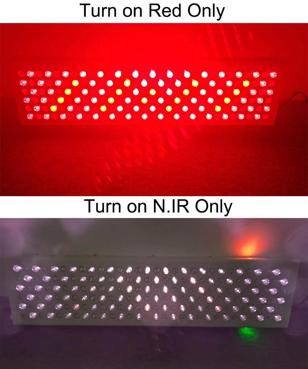 LED Red Light Therapy Panel Full Body 630nm 660nm 810nm 830nm 850nm Near Infrared Lamp Therapy Device P300 P500 P900 P1500 P2000