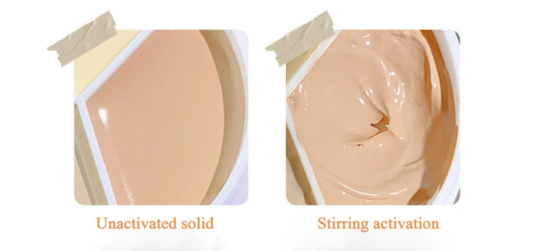 Tidesmit 3 color concealer palette texture swatch for dark circles and green contouring face makeup