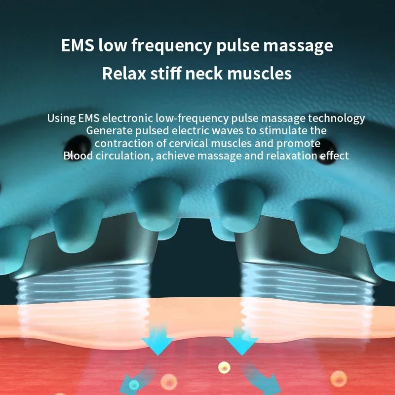 Tidesmit Electric Cervical Massager for Spine Neck and Shoulder Relief Massage Chairs Tidesmit