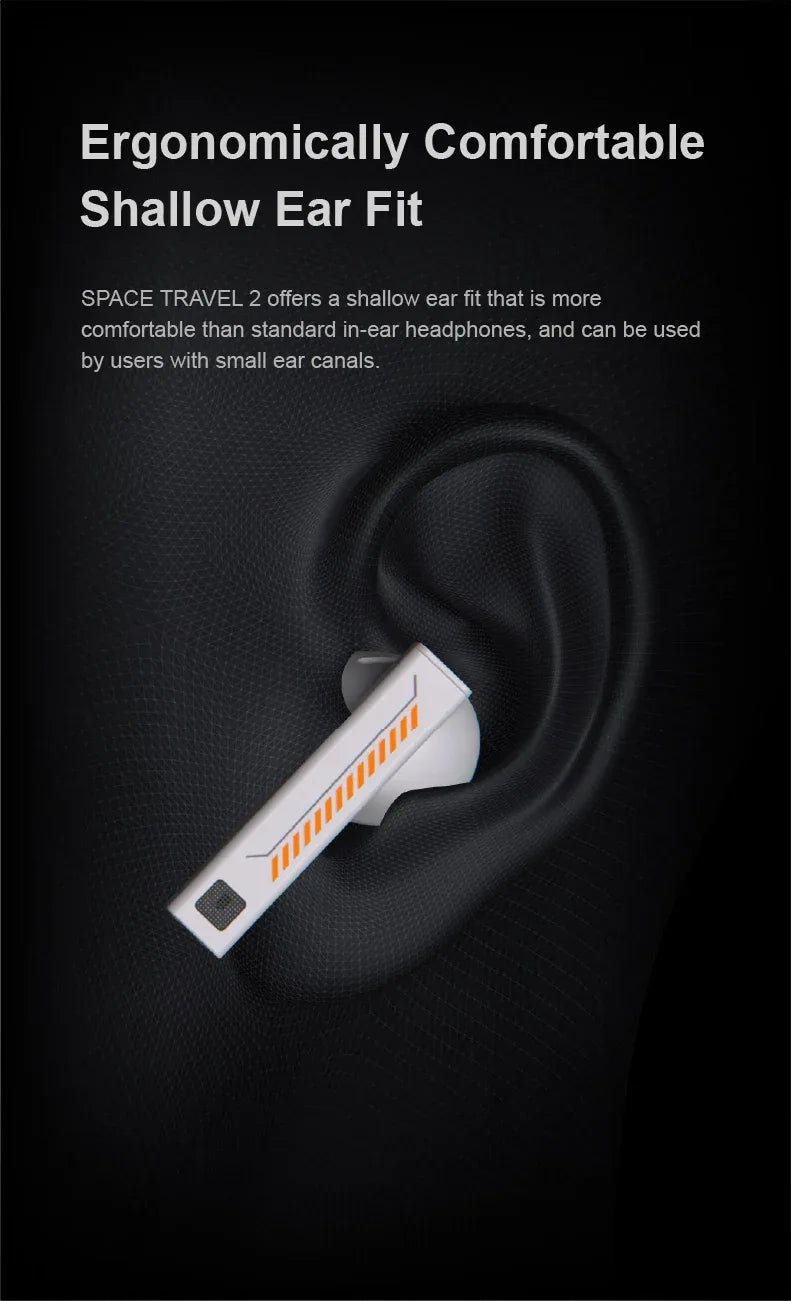 TWS Gaming Earbuds Bluetooth 6.0 Active Noise Cancelling by Tidesmit Tidesmit