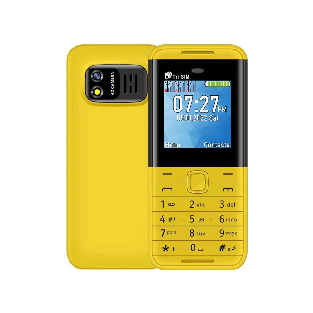 SERVO BM5310 Small Cell Phone 3 SIM Card 1.3" Screen Mini Mobile Phones Auto Call recorder Bluetooth dial Speed dial Cellphones
