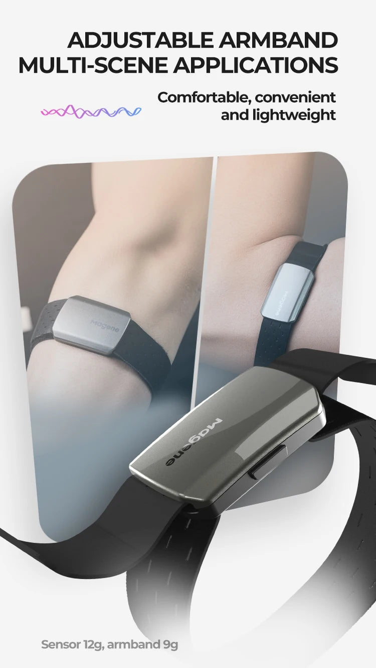 Tidesmit H803 Heart Rate Armband Monitor - Bluetooth & ANT+ Connectivity Tidesmit