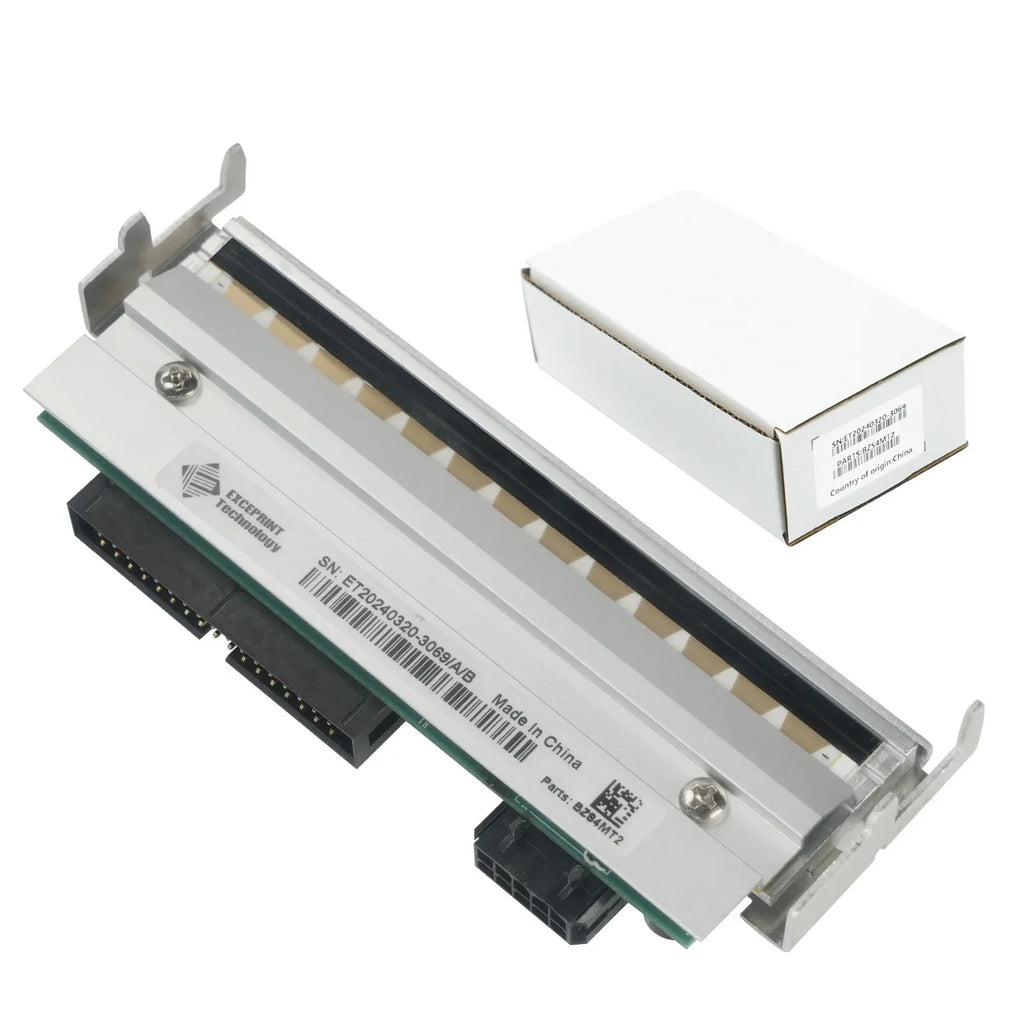Thermal printhead bar with connector pins and included protective packaging