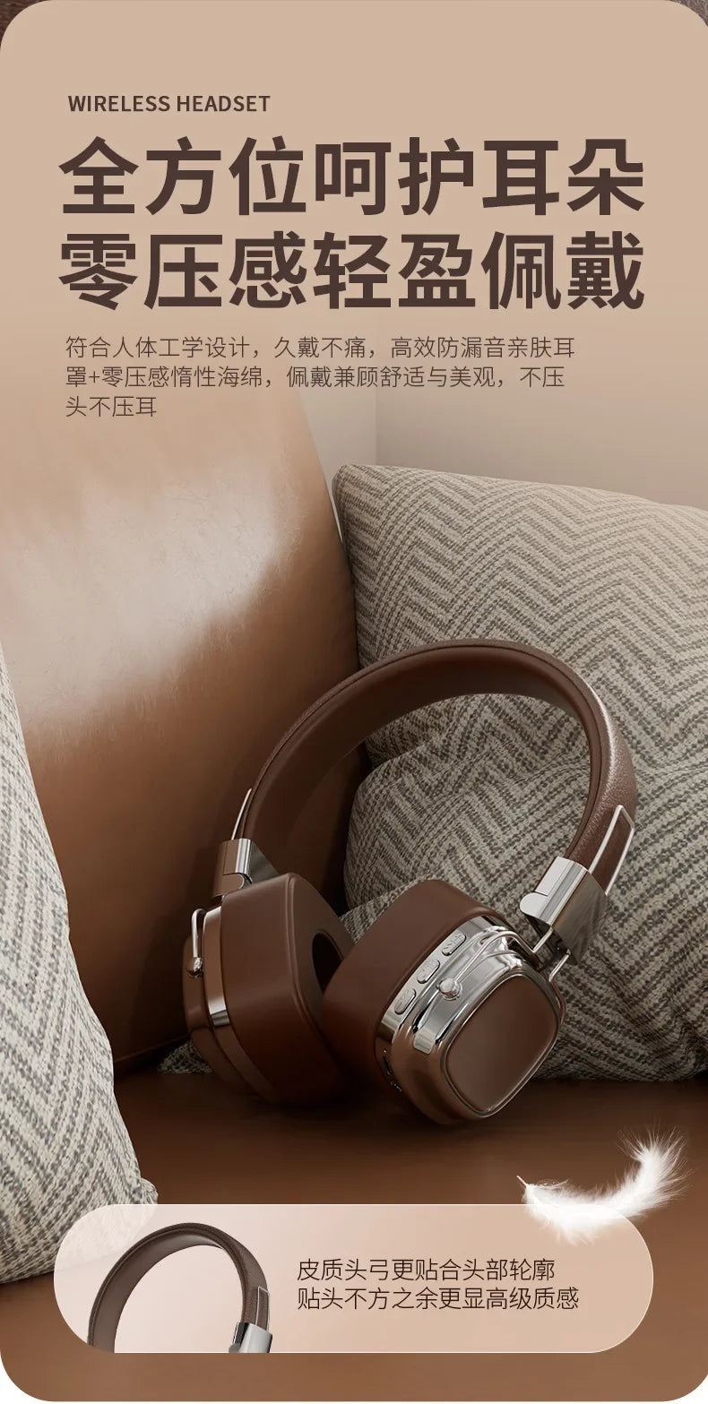 Wireless Headphones with Retro HIFI Sound - Tidesmit C Model Tidesmit