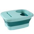 Foldable Foot Bath Massager | Portable Home Spa Wellness Tool Relaxation Treatment Green - lid China Mainland Tidesmit
