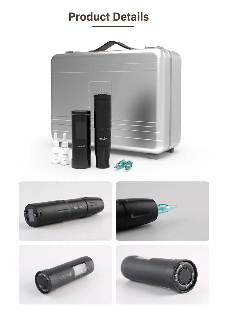 Skin Reconstruction PMU Machine - Professional Permanent Makeup Device Black Permanent Makeup Machines Tidesmit