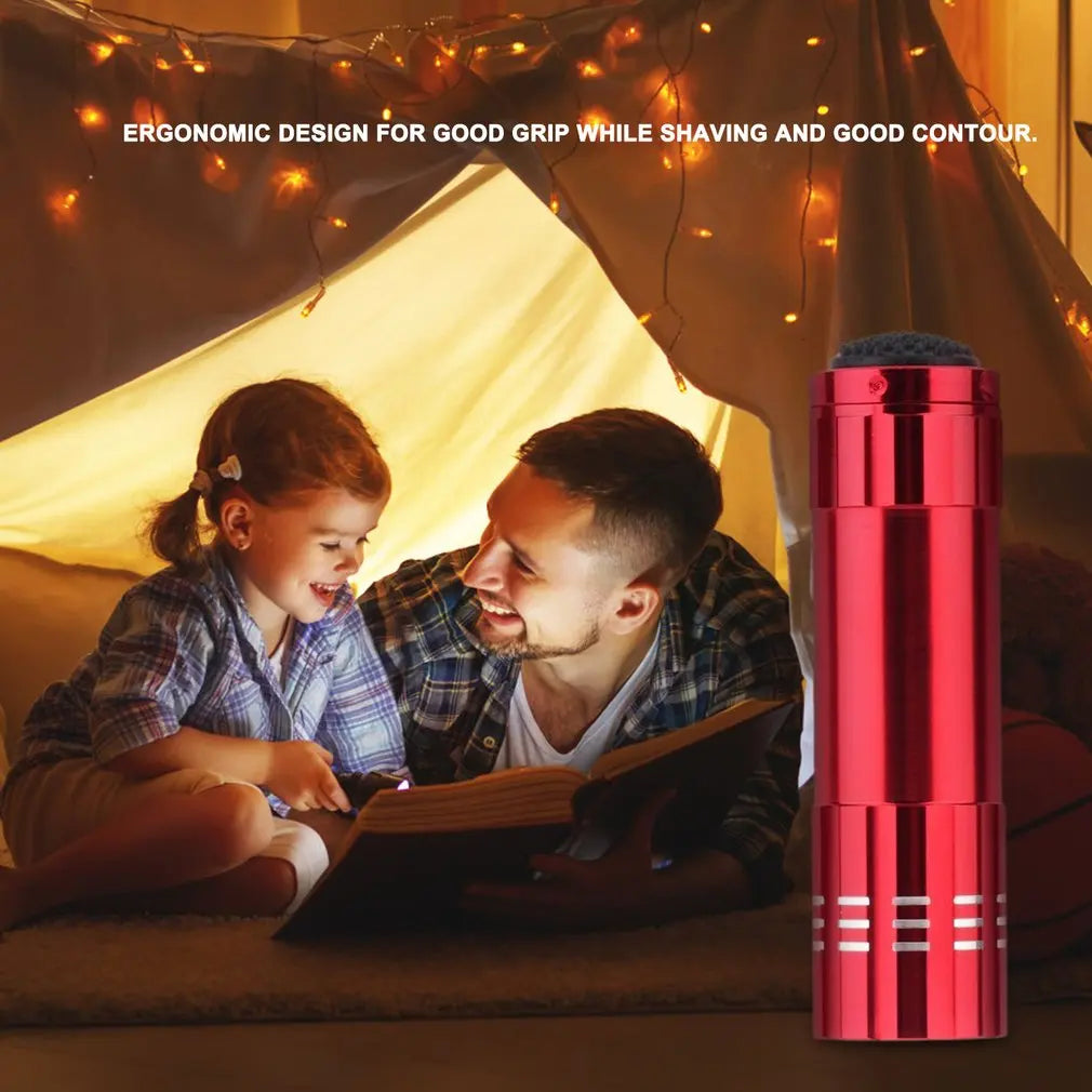 UV LED Flashlight 9 Light Aluminum Torch - Portable Inspection Tool Tidesmit