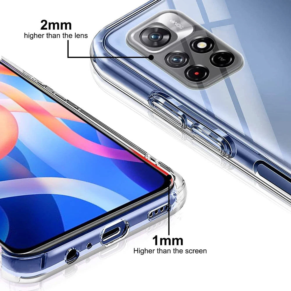 Xiaomi Redmi Case: Slim Shock-Absorbing Cover with Drop Protection Tidesmit
