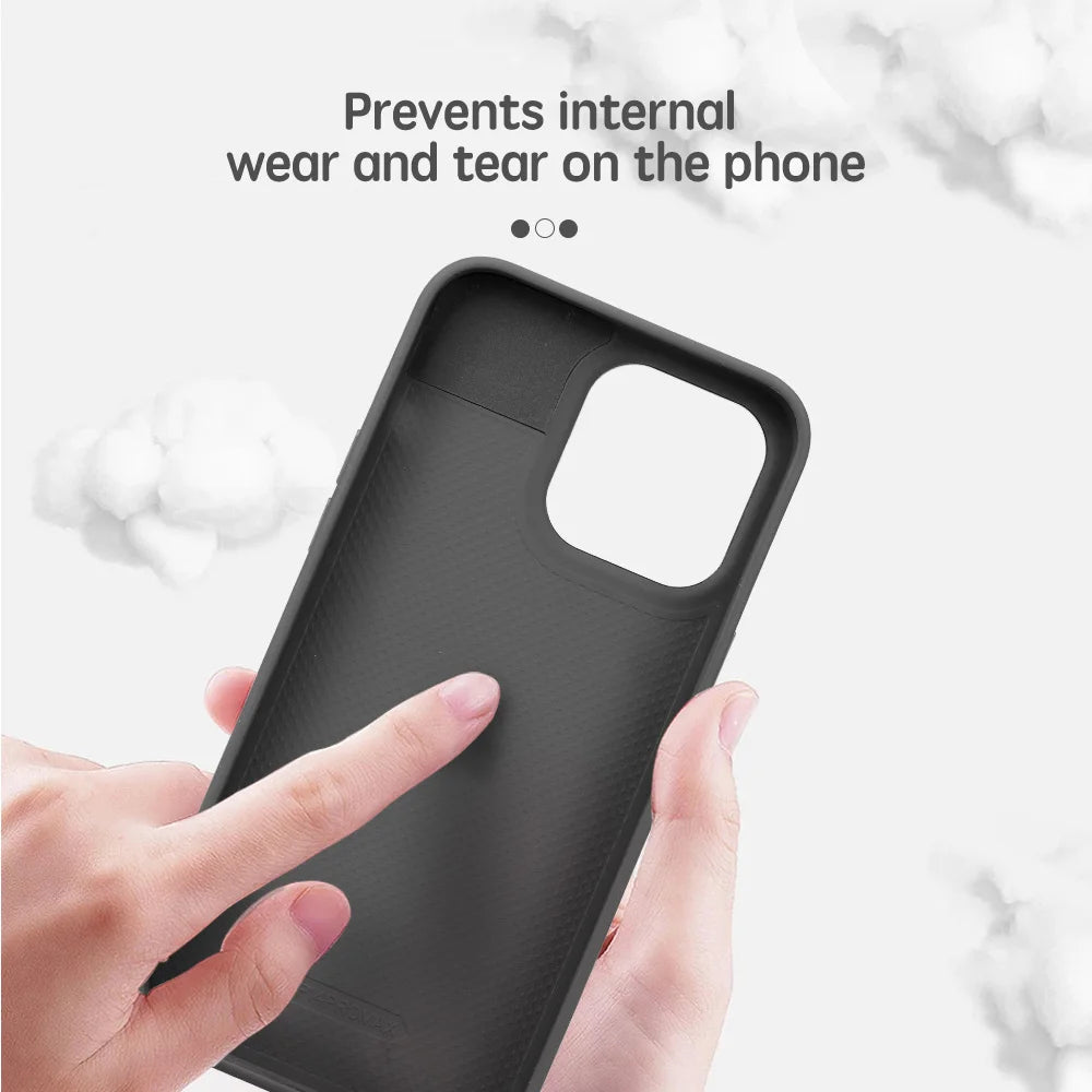 NFC Ink Screen Phone Case for iPhone 15 Pro Max - Slim Shock-Absorbing Cover Tidesmit