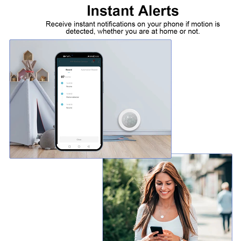 Zigbee Luminance Light Sensor for Smart Home Automation & Energy Saving Tidesmit