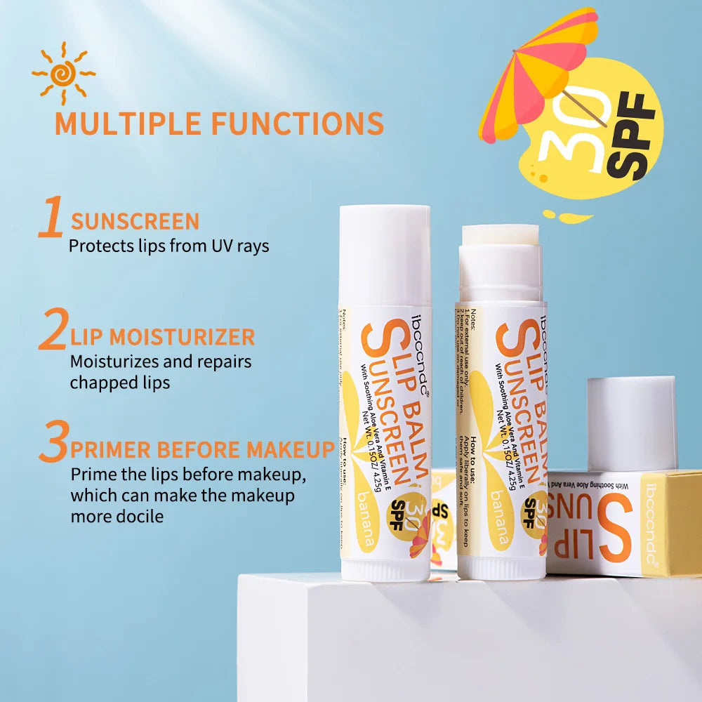Sunscreen Lip Balm SPF 30 - Moisturizing Lip Care by Tidesmit Lip Care Tidesmit