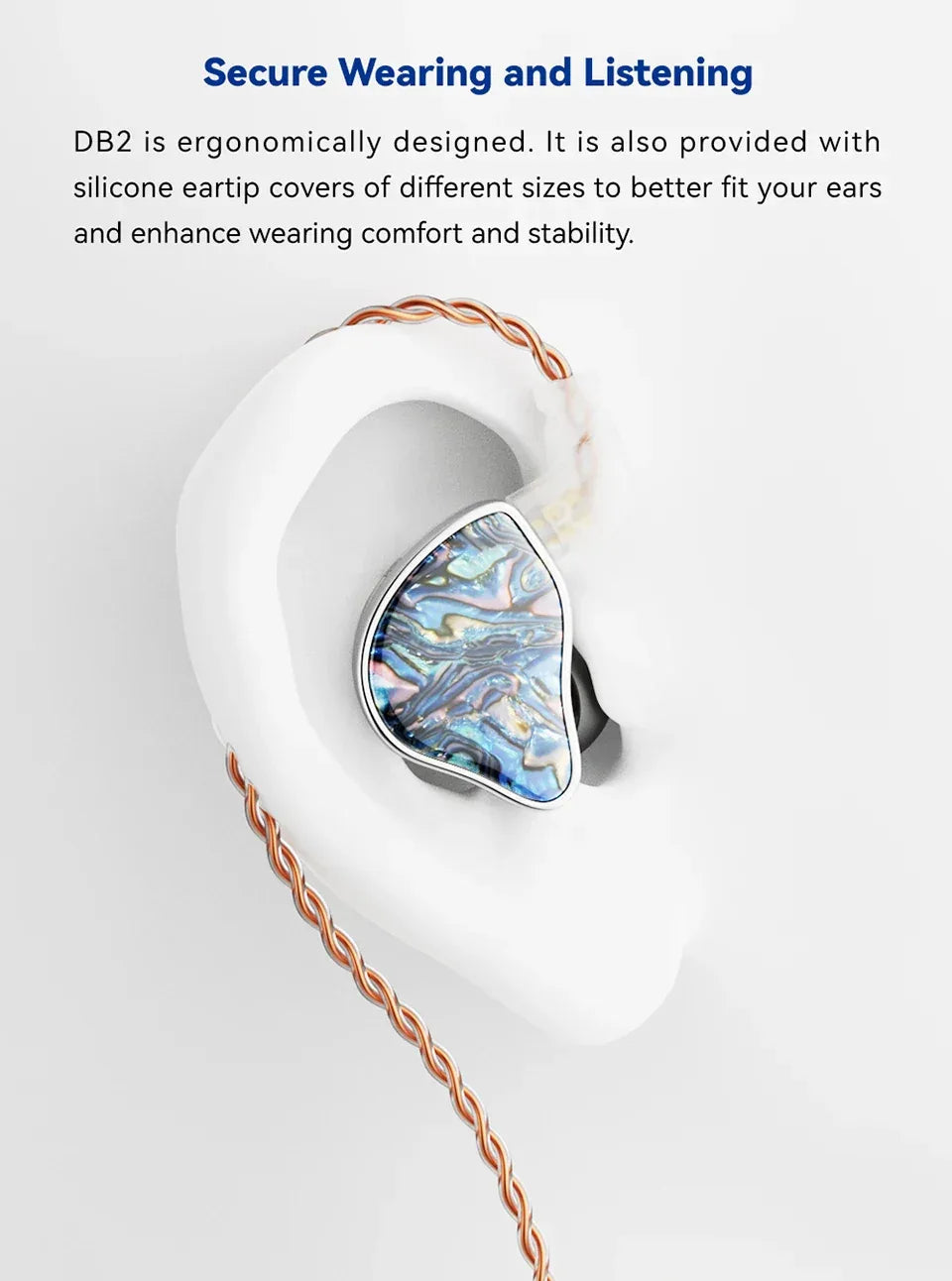 HiFi In-Ear Monitors 1DD+1BA Hybrid Dual Driver Earphones | Tidesmit Tidesmit