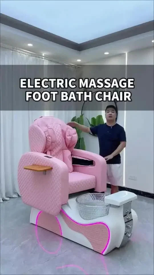 Massage Chair for Pedicure Spa - Automatic Reclining Electric Massager Massage Chairs Tidesmit
