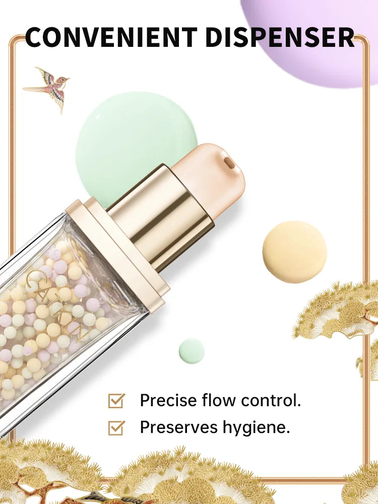 CATKIN Makeup Summer Palace Luxurious Toning & Illuminating Primer, a three-colour blend containing naturally derived ingredient
