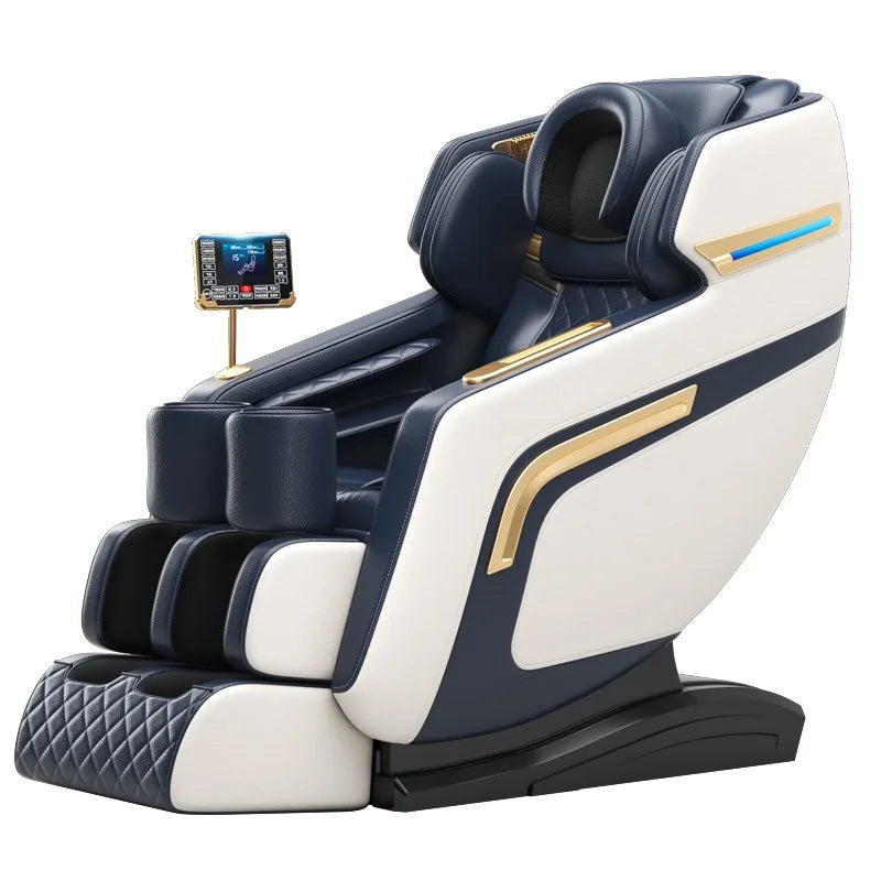 4D Zero Gravity Full Body Massage Chair - Coffee Premium Ergonomics Massage Chairs Tidesmit