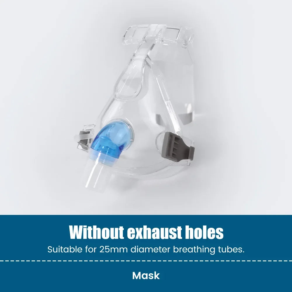 Comfortable CPAP Full Face Mask Adjustable Strap Respirator For Cushion Travel Anti Snoring Stopper Solution Tools Sleep Help