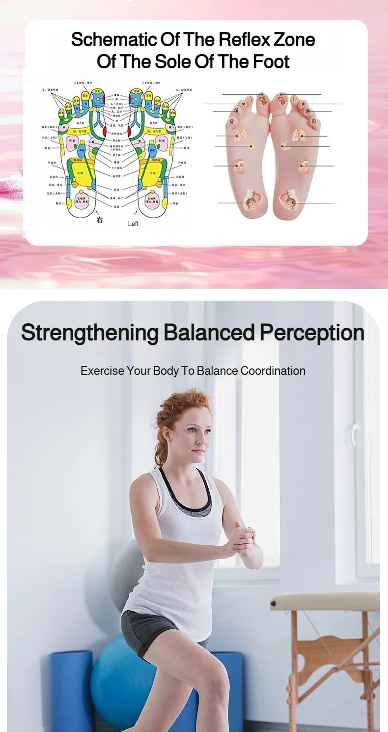 Inflatable Balance Trainer | Massage Stepper for Core Stability Massage Cushion Tidesmit