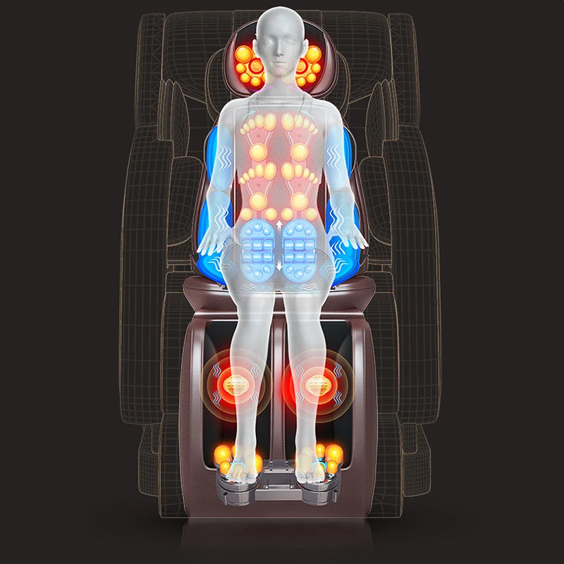 Full Body Electric Massage Cushion with Heat Therapy - Tidesmit Massage Cushion Tidesmit