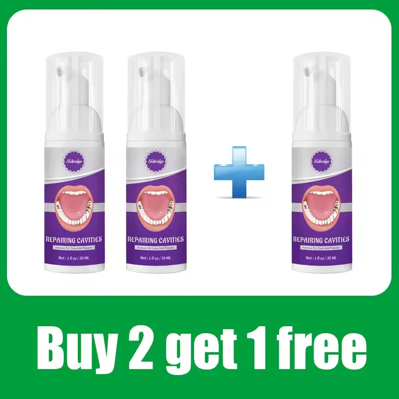 Tidesmit teeth whitening oral foam cleaner for effective daily dental care and plaque removal