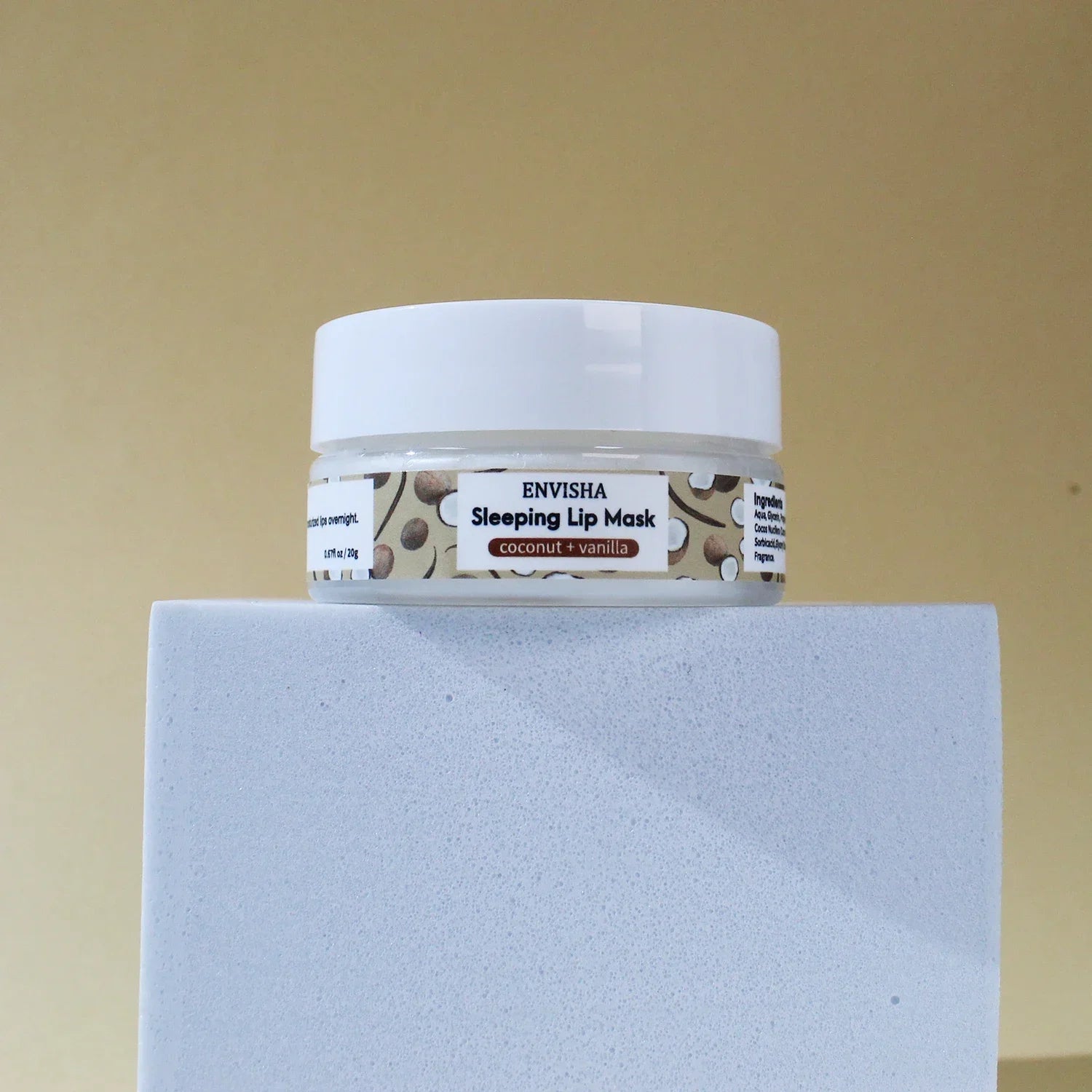 Coconut Lip Sleeping Mask | Moisturizing Lip Treatment - 20g Lip Care Tidesmit