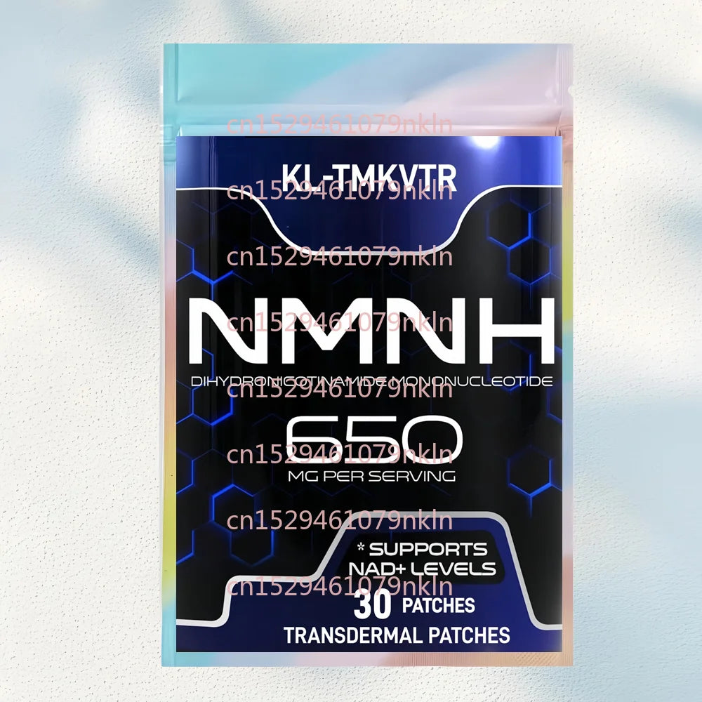 30 Patches NMNH（Nicotinamide Mononucleotide) Transdermal Patches NMN Supplement, NAD+ for Cellular Energy & Anti Aging