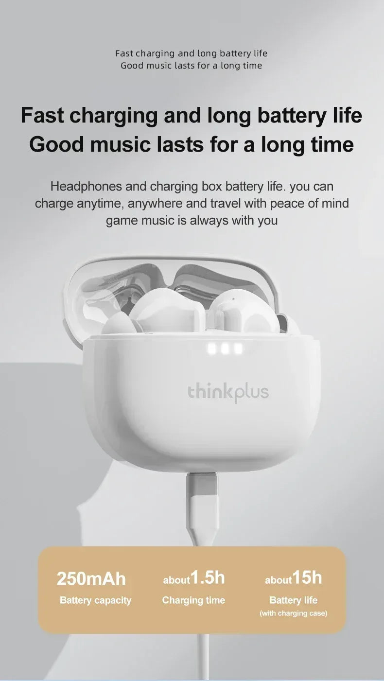 Tidesmit Wireless Bluetooth Earbuds – Noise Cancelling Stereo TWS Tidesmit