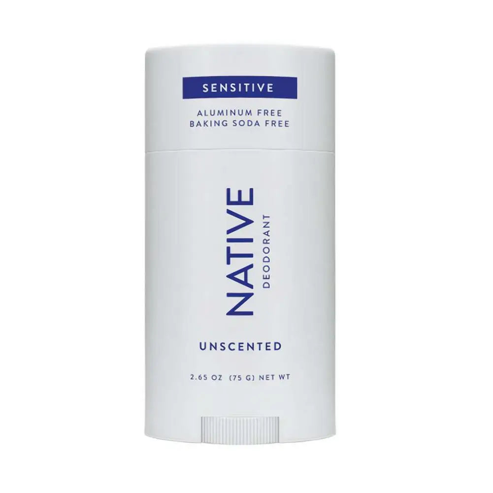Tidesmit Native Sensitive Deodorant with Ocean Wooden scent providing 72-hour natural odor protection.