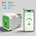 220XW Tuya WiFi Smart Water Valve Meter DN15 DN20 DN25 Remote Control Flow Monitor