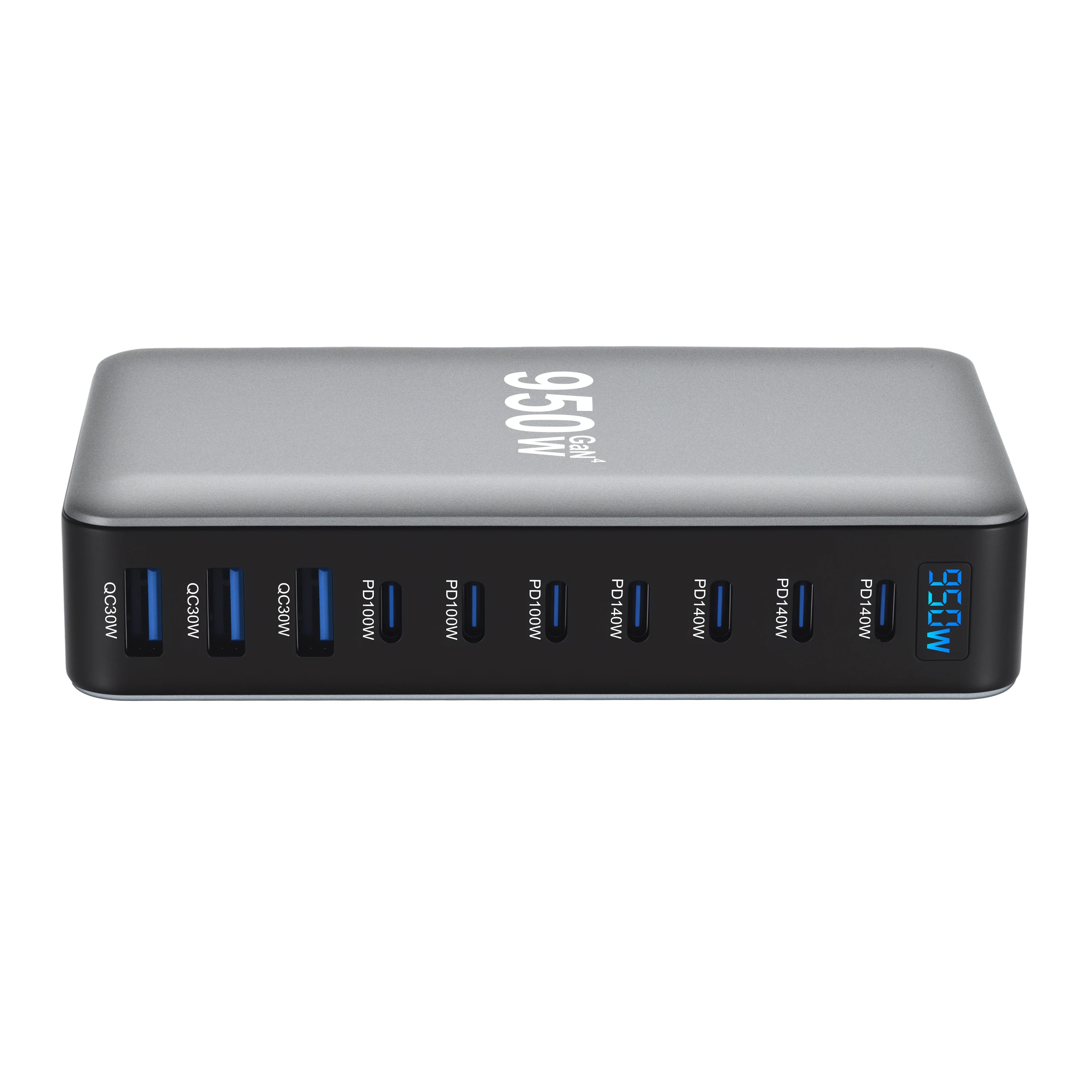 Tidesmit 950W 10-Port USB-C GaN Desktop Fast Charging Station Tidesmit