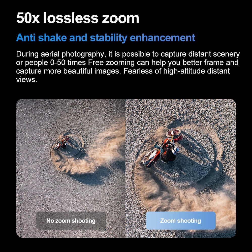 4K Camera Drone: Foldable Wide Angle WiFi Quadcopter for Beginners Tidesmit