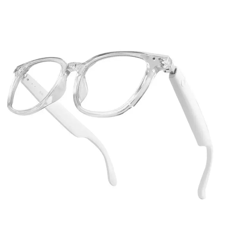 Tidesmit Bluetooth Smart Glasses with Spatial Audio - Waterproof Design White Tidesmit