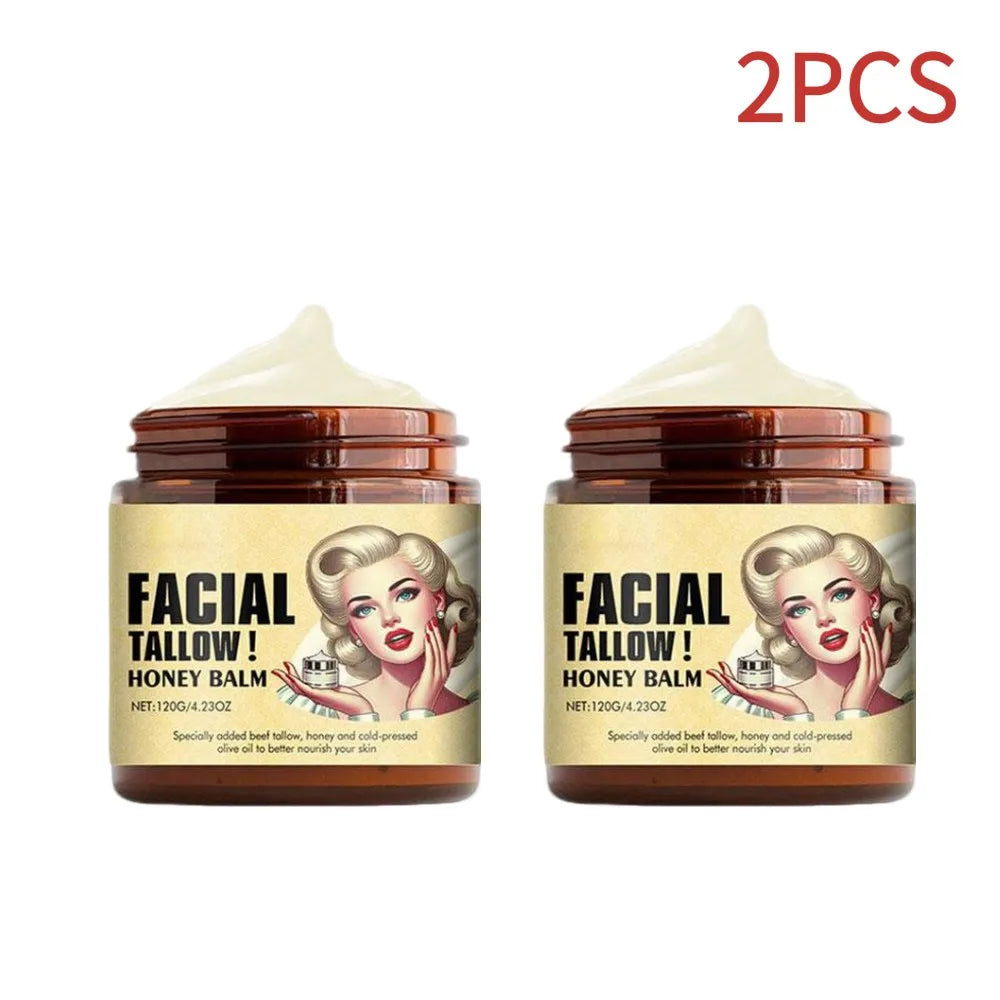 Copper Peptides GHK-Cu Beef Tallow Cream For Daily Care Not Greasy Deep Moisturizing Smoothing Skin Repair Skin Barrier Skincare